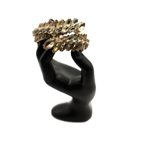 Crystal Clamper Cuff Bracelet, Banana Republic - Picture 7 of 7